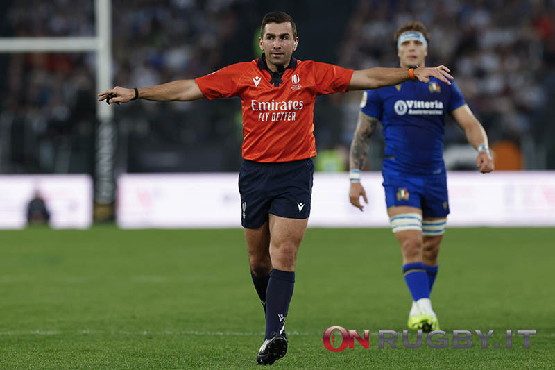 Sei Nazioni 2026: l'arbitro per Galles-Italia e le altre gare dell'ultimo turno