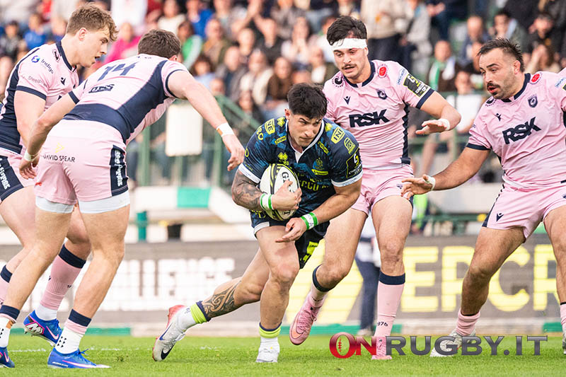 Video - La meta di Tommaso Menoncello è la più veloce di sempre nella storia di EPCR (ph. Paolo Balest)