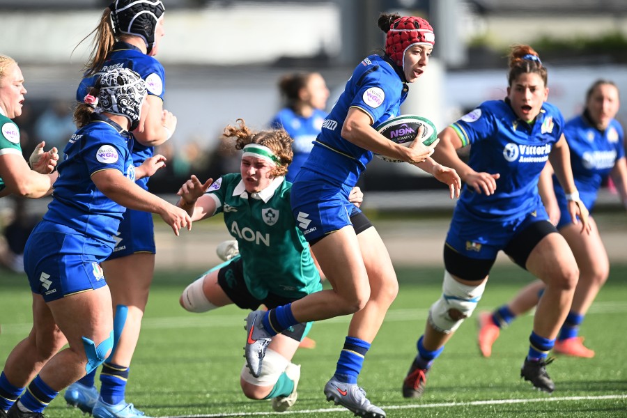 Irlanda-Italia, Vittoria Ostuni Minuzzi (ph. Federugby)