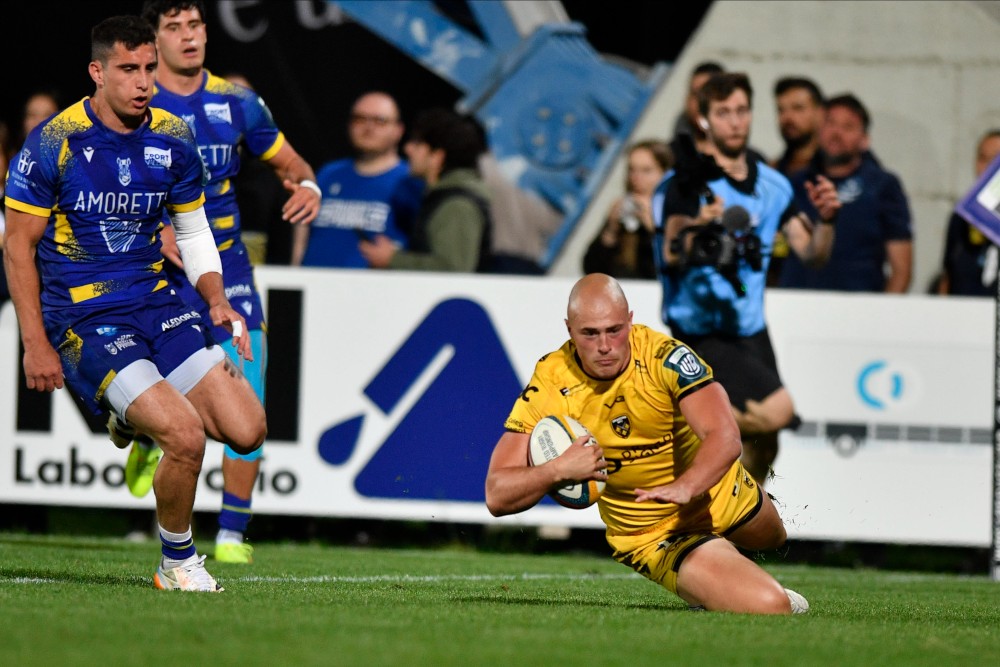 Zebre-Dragons meta Rosser (Ph. Luca Sighinolfi)