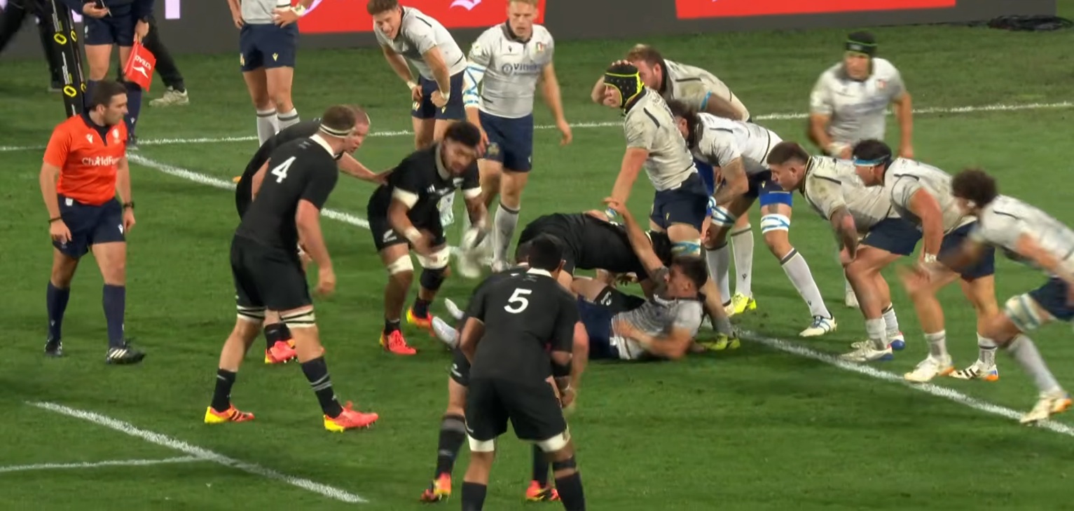 Nations Championship: gli highlights di un All Blacks-Italia a due facce