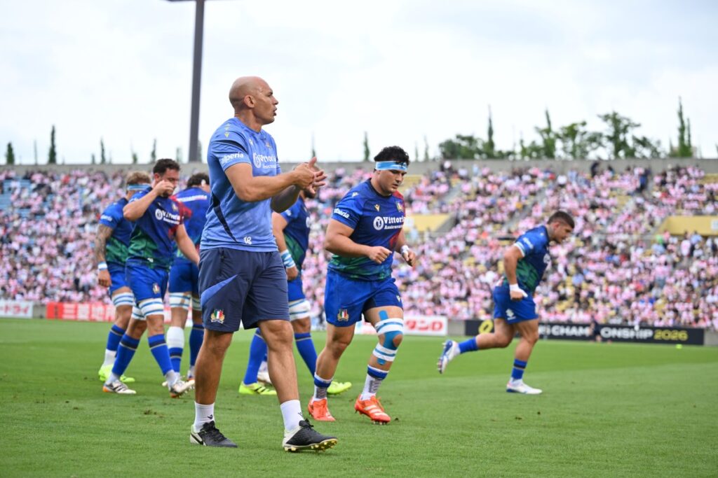 Giappone-Italia Parisse (ph. Federugby)