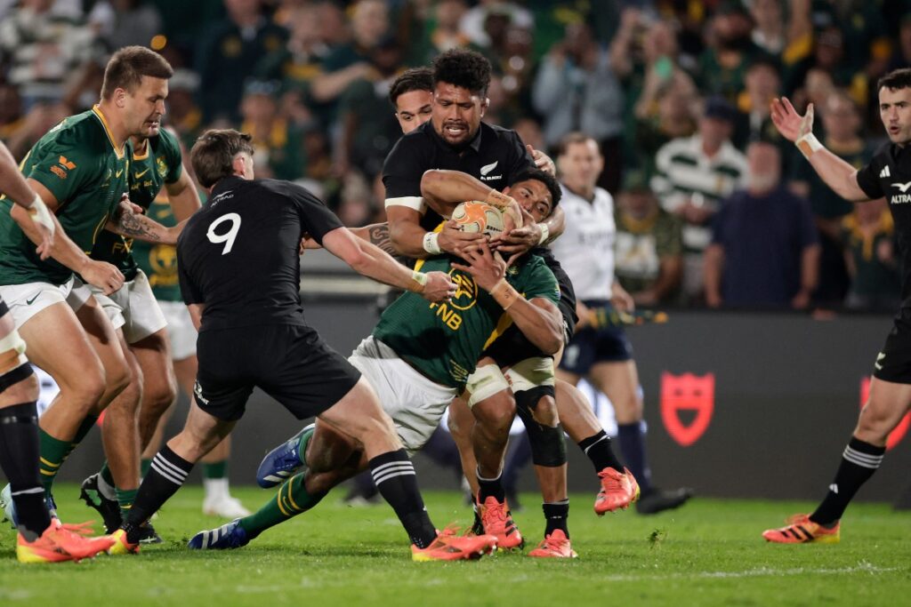 Rugby's Greatest Rivarly: Sudafrica, come si ribalta la serie con gli All Blacks? (ph. AFP)